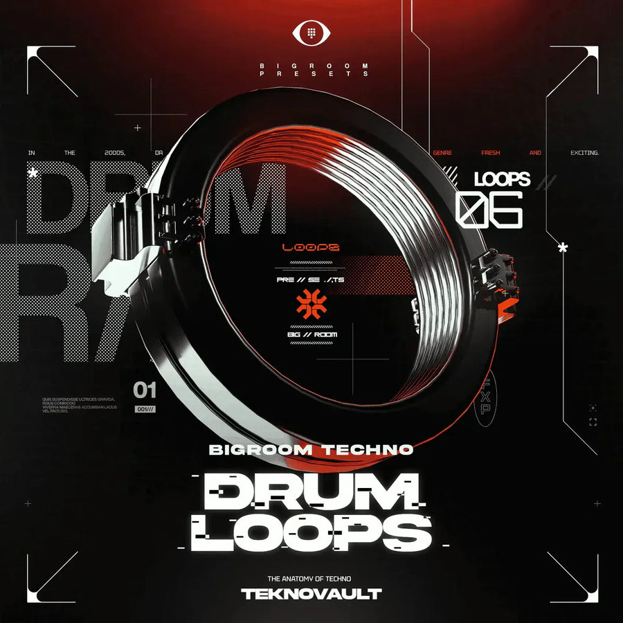 Teknovault - Bigroom Techno Drum Loops Vol.1