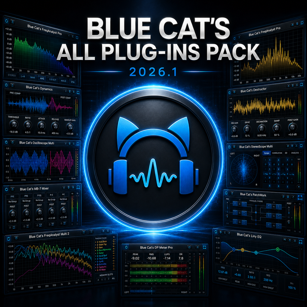Blue Cat’s - All Plug-ins Pack 2026.1
